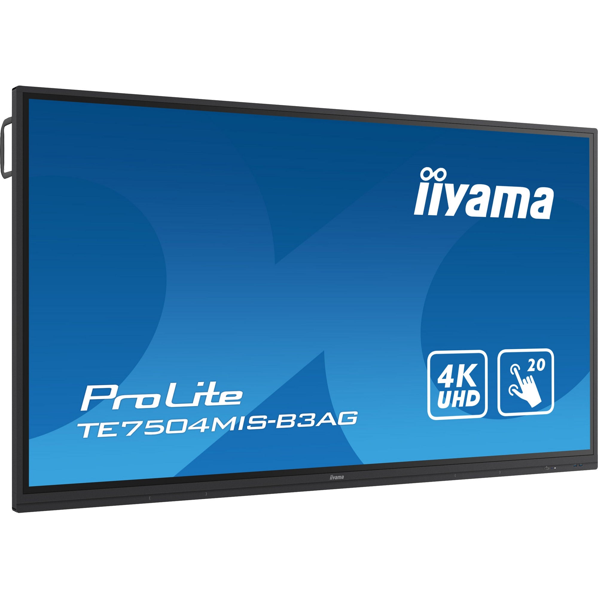 Iiyama ProLite TE7504MIS-B3AG 75" Interactive 4K UHD LCD Touchscreen with Whiteboard Software