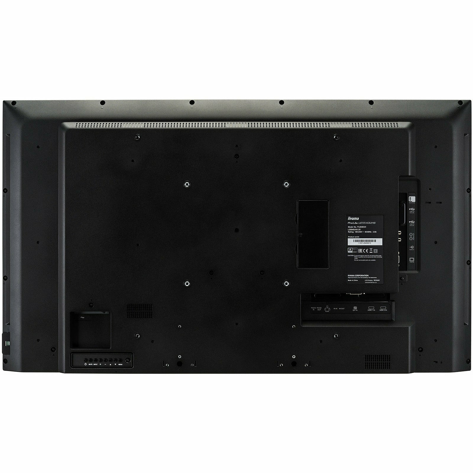 iiyama ProLite LE5540UHS-B1 55" 4K UHD 18/7 Hours Operation Large Format Display