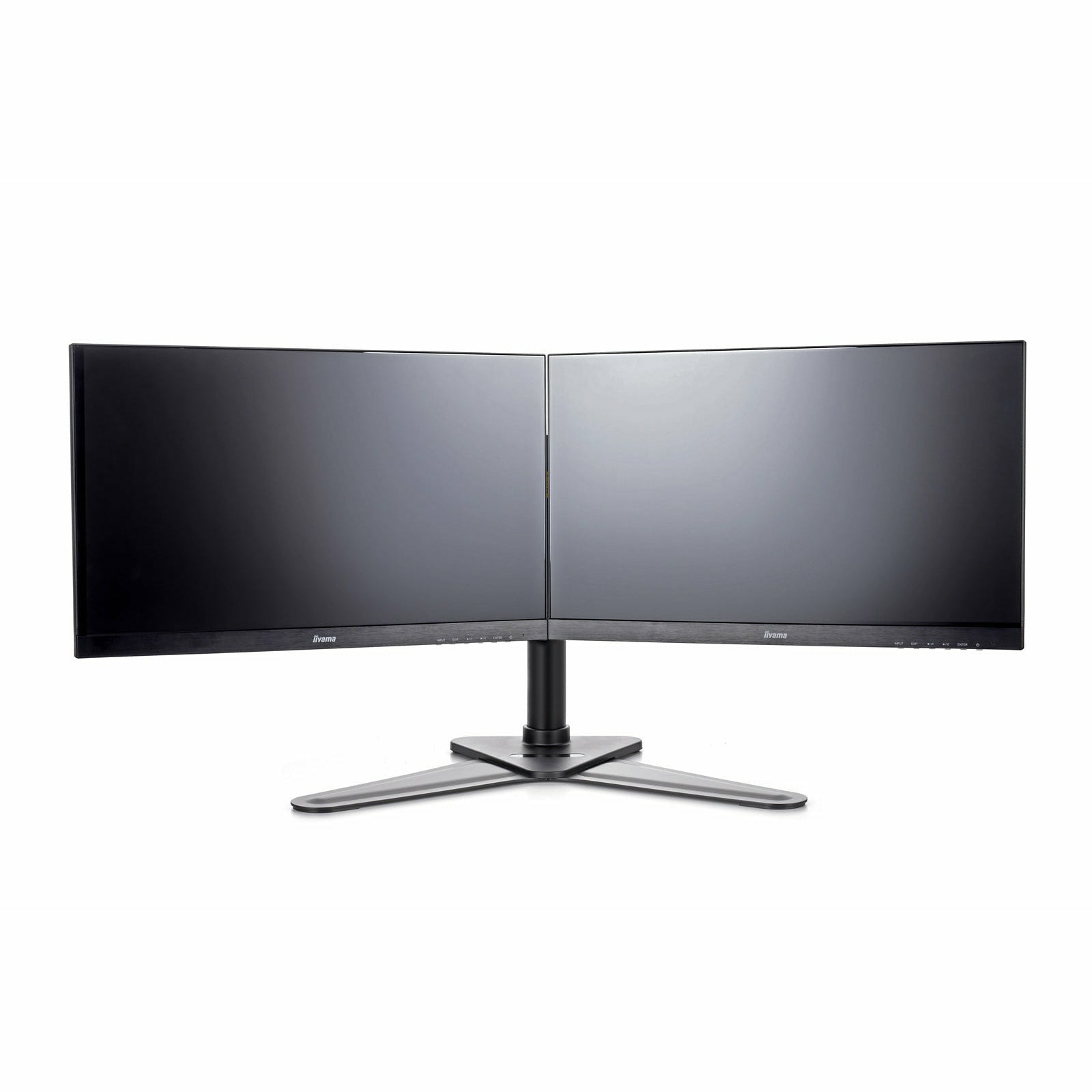 iiyama ProLite DS1002D-B1 Dual Screen Desk Top Stand