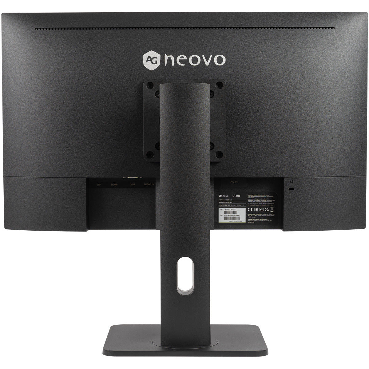 AG Neovo LH-2402 24-Inch 1080P Ergonomic LCD Monitor