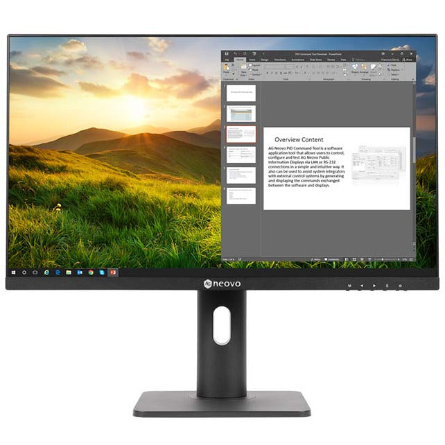 AG Neovo LH-2702 27-Inch 1080P Ergonomic LCD Monitor