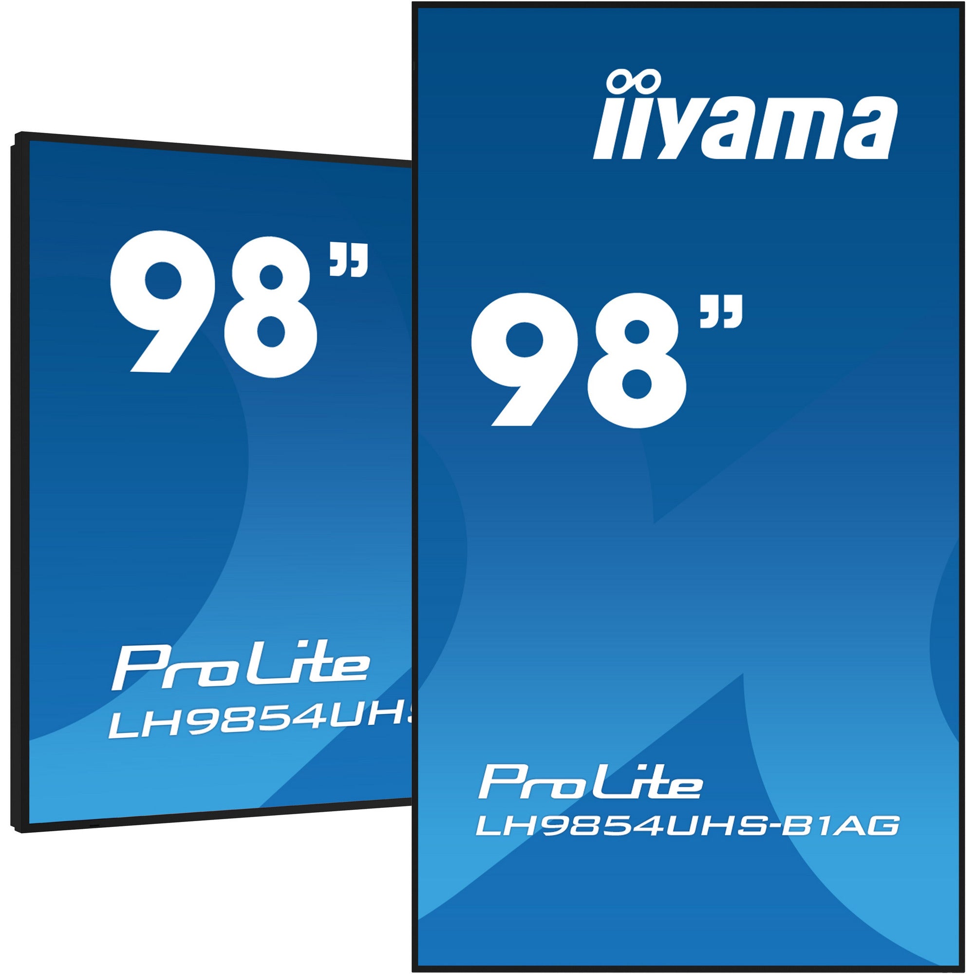 iiyama ProLite LH9854UHS-B1AG 98" 24/7 IPS 4K Large Format Monitor with onboard iiSignage2 CMS