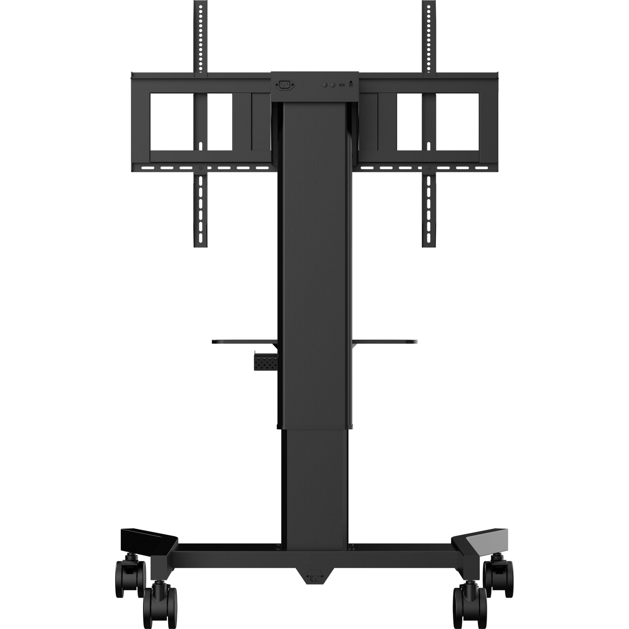 Iiyama MD CAR1021-B1 Single column electric floor lift on wheels with easy mount brackets