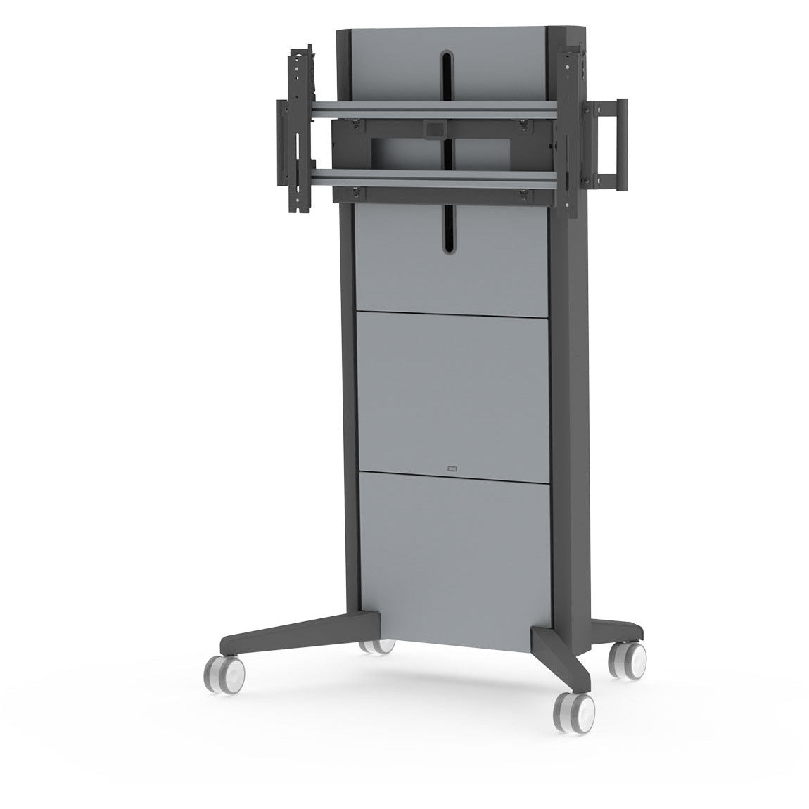 Sharp / NEC PD03MHA High End Mobile Height Adjustable Trolley for interactive LFDs from 46" to 98"