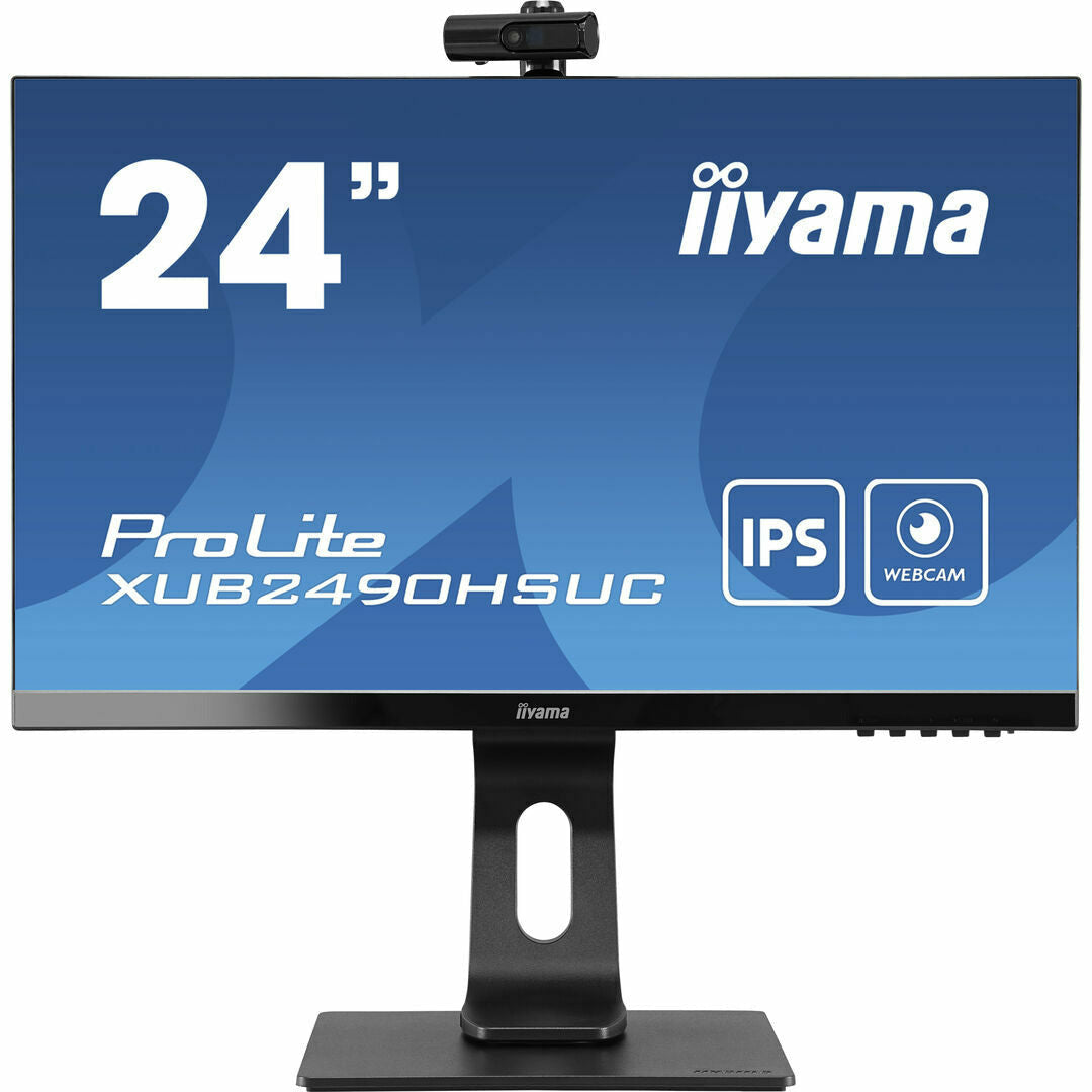 iiyama ProLite XUB2490HSUC-B1 24" IPS LCD Monitor with FHD Webcam