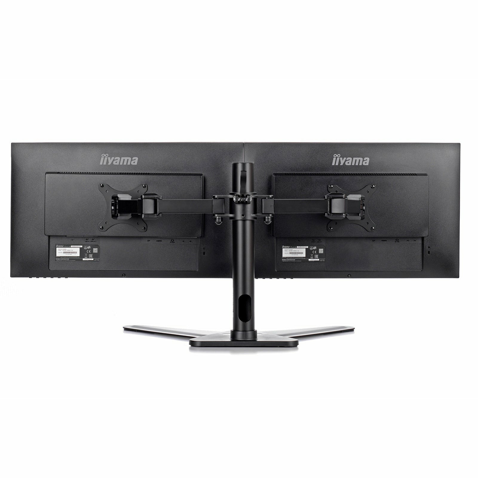 iiyama ProLite DS1002D-B1  Dual Screen Desk Top Stand