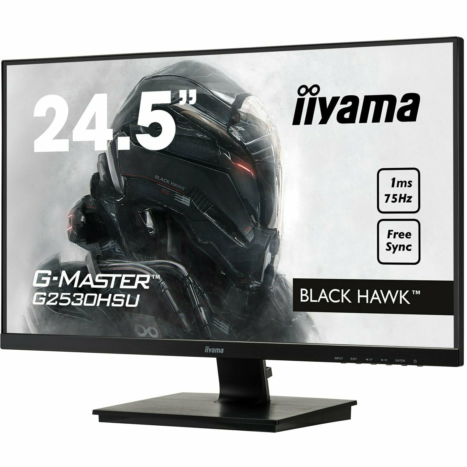 iiyama G-Master G2530HSU-B1 25" Black Hawk Gaming Monitor