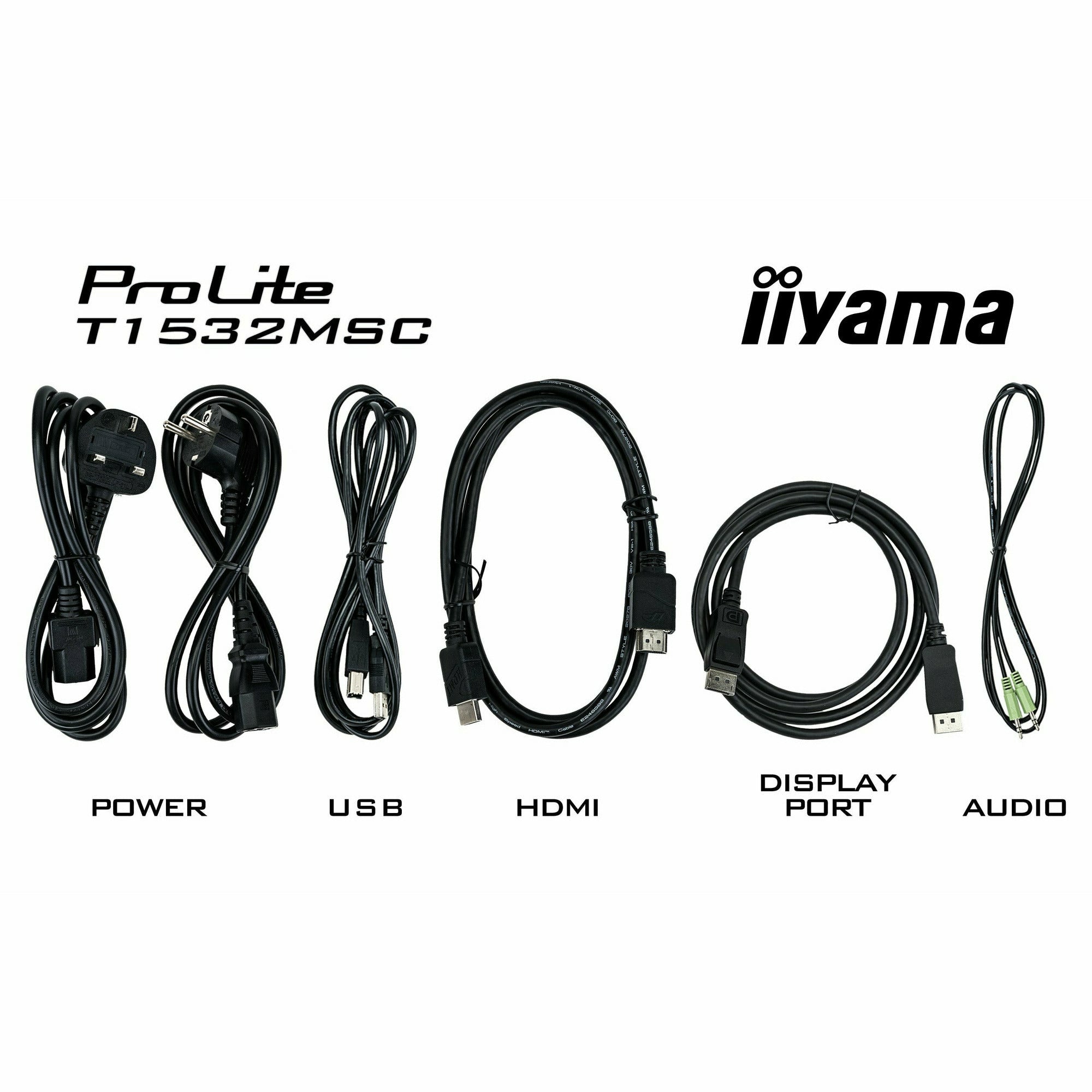 iiyama ProLite T1532MSC-B5AG 15" Professional Capacitive Touch Screen Display