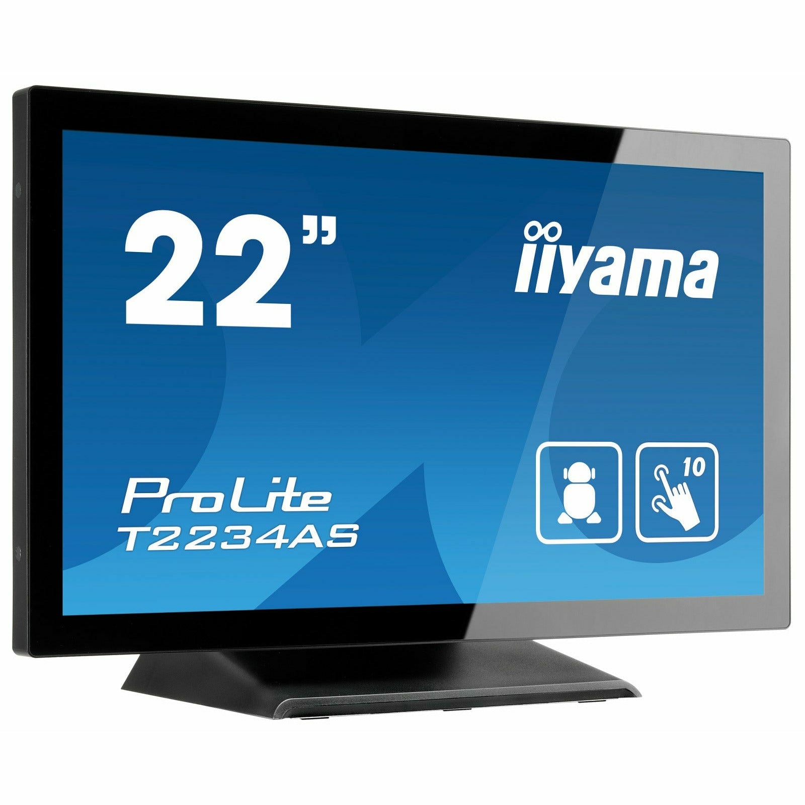 iiyama ProLite T2234AS-B1 22" Capacitive Touch Screen IPS Display