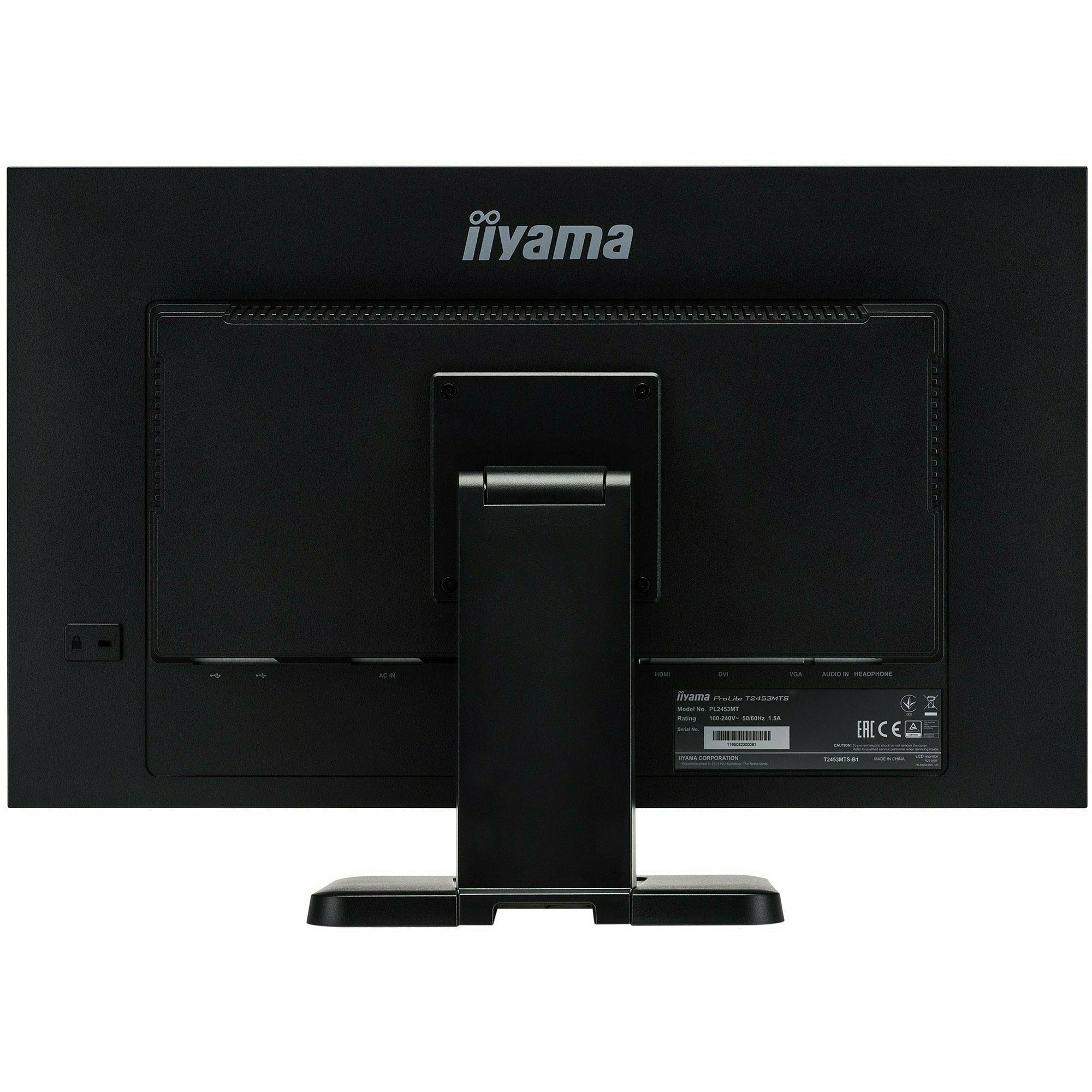 iiyama ProLite T2453MTS-B1 24" Optical 2pt Touch Screen