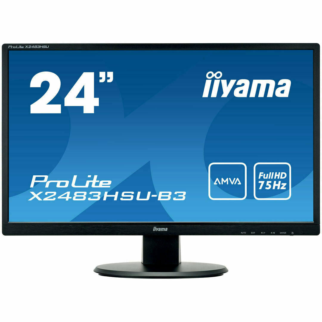 iiyama ProLite X2483HSU-B3 24" LED Display (EOL)
