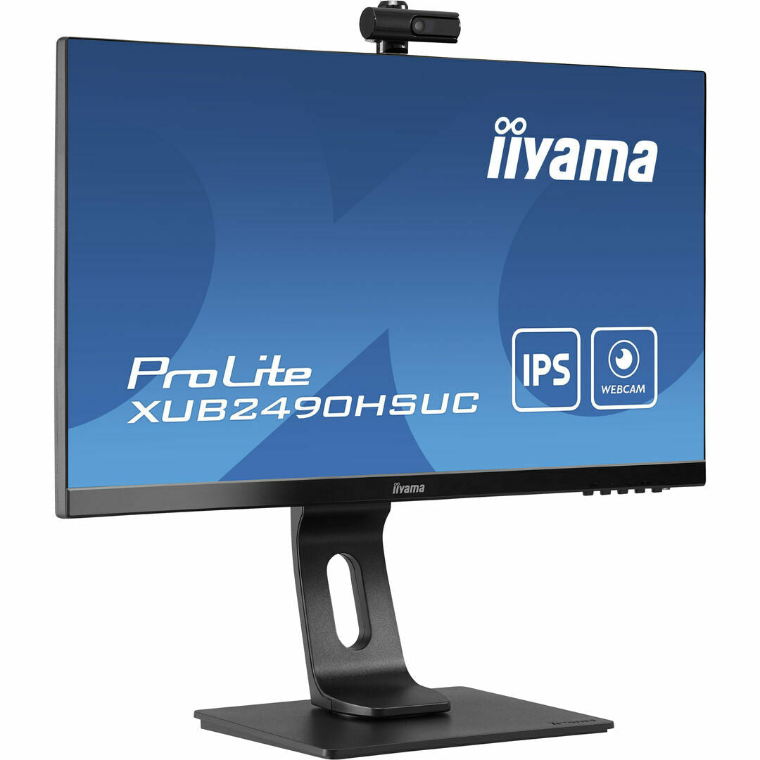 iiyama ProLite XUB2490HSUC-B1 24" IPS LCD Monitor with FHD Webcam