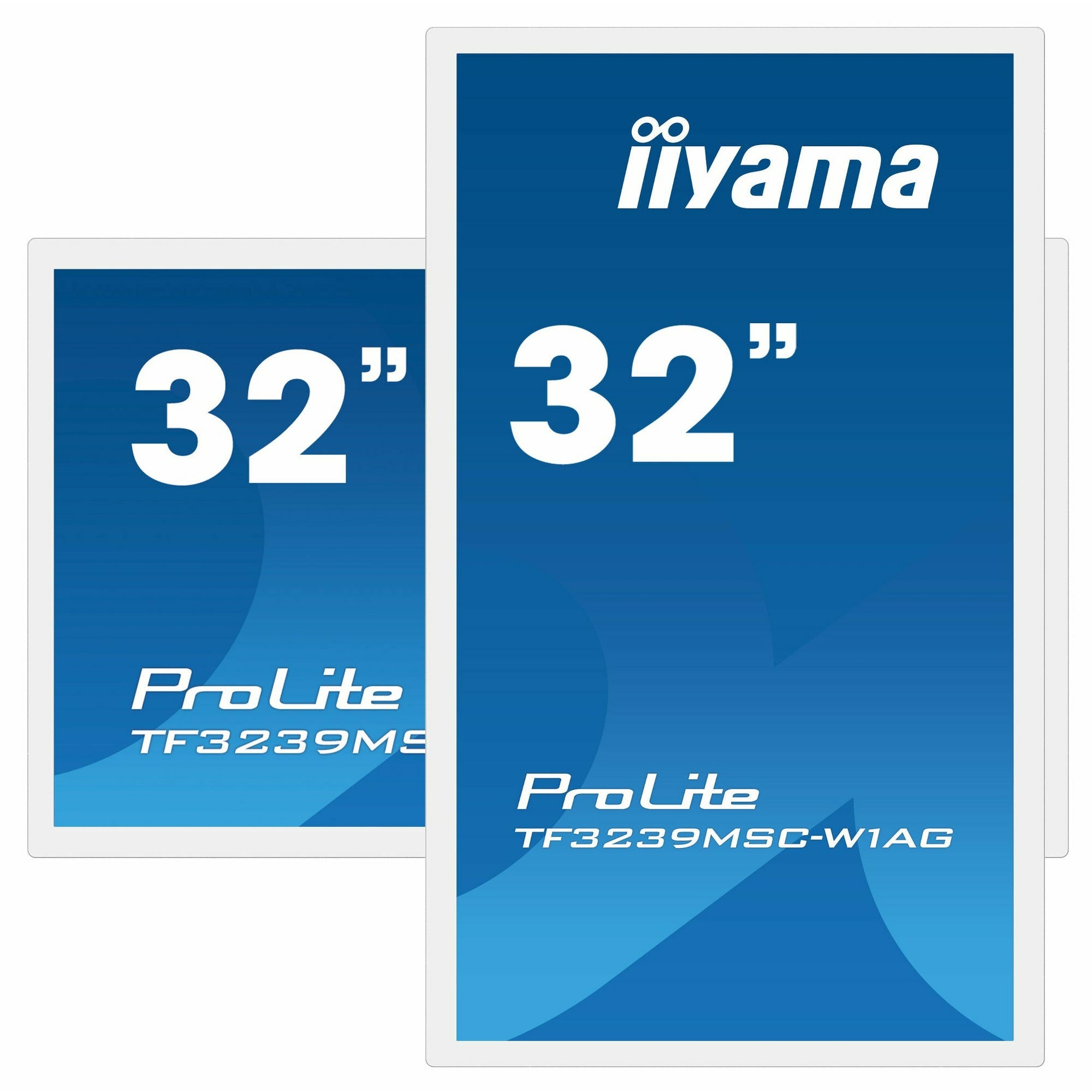 iiyama ProLite TF3239MSC-W1AG 32" Open Frame IPS 15pt PCAP IPS 4K Touch Screen with Anti Glare White